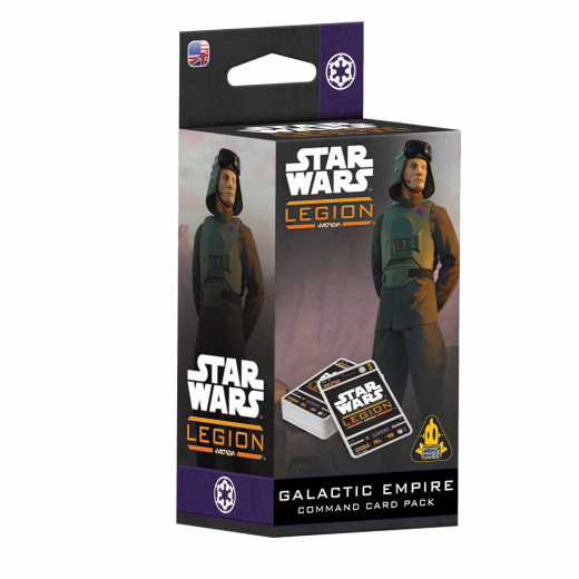 Star Wars: Legion - Galactic Empire Command Card Pack (Exp.) ryhmässä SEURAPELIT / Pelisarjat / Star Wars Legion @ Spelexperten (FSWQ156)