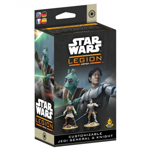Star Wars: Legion - Customizable Jedi General & Knight (Exp.) ryhmässä SEURAPELIT / Pelisarjat / Star Wars Legion @ Spelexperten (FSWQ20)