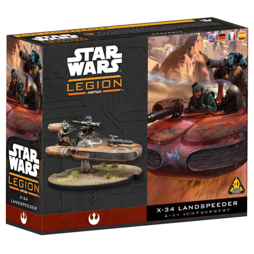 Star Wars: Legion - X-34 Landspeeder (Exp.) ryhmässä SEURAPELIT / Pelisarjat / Star Wars Legion @ Spelexperten (FSWQ202)