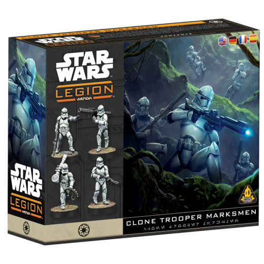 Star Wars: Legion - Clone Trooper Marksmen (Exp.) ryhmässä SEURAPELIT / Pelisarjat / Star Wars Legion @ Spelexperten (FSWQ23)