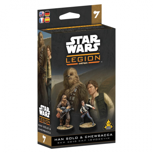 Star Wars: Legion - Han Solo & Chewbacca (Exp.) ryhmässä SEURAPELIT / Pelisarjat / Star Wars Legion @ Spelexperten (FSWQ57)