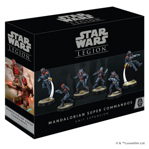 Star Wars: Legion - Mandalorian Super Commandos (Exp.) ryhmässä SEURAPELIT / Pelisarjat / Star Wars Legion @ Spelexperten (FSWQ69)