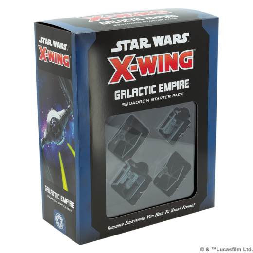 Star Wars: X-Wing - Galactic Empire Squadron Starter Pack (Exp.) ryhmässä SEURAPELIT / Pelisarjat / Star Wars X-Wing @ Spelexperten (FSWZ105)