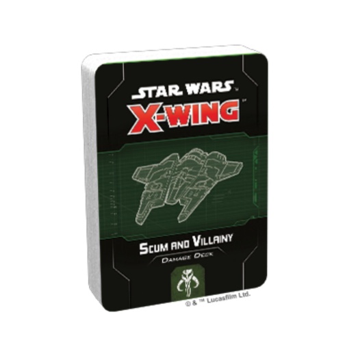 Star Wars: X-Wing - Scum and Villainy Damage Deck (Exp.) ryhmässä SEURAPELIT / Lisäosat @ Spelexperten (FSWZ74)