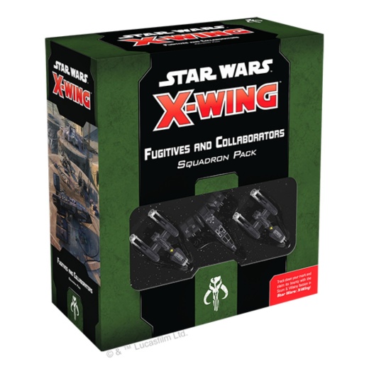 Star Wars: X-Wing - Fugitives and Collaborators Squadron Pack (Exp.) ryhmässä  @ Spelexperten (FSWZ85)
