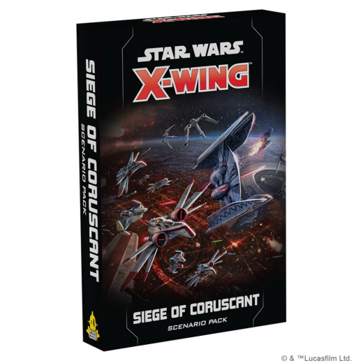 Star Wars: X-Wing - Siege of Coruscant Scenario Pack  (Exp.) ryhmässä SEURAPELIT / Lisäosat @ Spelexperten (FSWZ95)