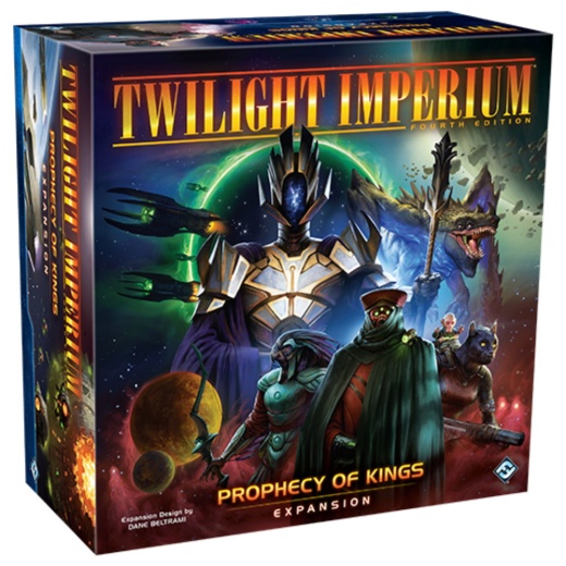 Twilight Imperium (4th ed): Prophecy of Kings (Exp.) ryhmässä SEURAPELIT / Lisäosat @ Spelexperten (FTI10)