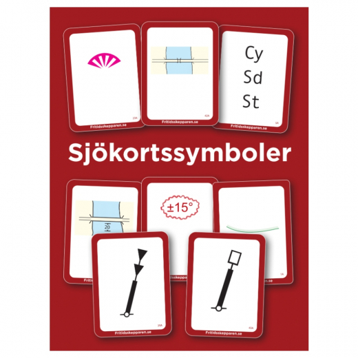 Spelkort: Sjökortssymboler ryhmässä SEURAPELIT @ Spelexperten (Fri-630012)