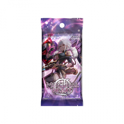 Grand Archive TCG: Mercurial Heart Booster Pack ryhmässä SEURAPELIT / Korttipelit @ Spelexperten (GA24B4-BOS)