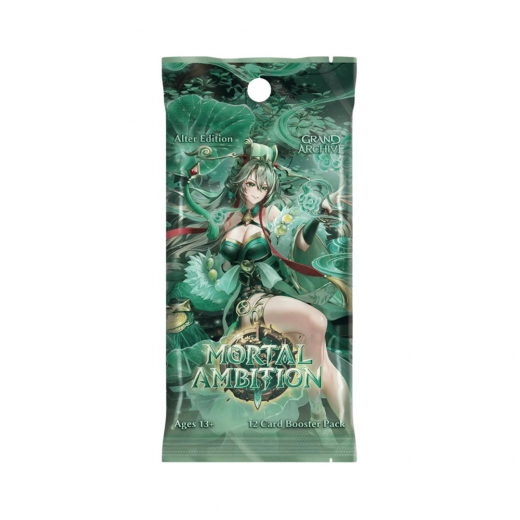 Grand Archive TCG: Mortal Ambition Booster Pack ryhmässä SEURAPELIT / Korttipelit @ Spelexperten (GA24B5-EN-BOS)