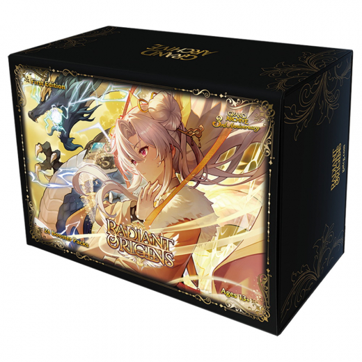 Grand Archive TCG: Radiant Origins First Edition Booster Display ryhmässä SEURAPELIT / Korttipelit @ Spelexperten (GA26B9-EN-DIS)