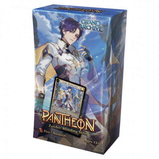 Grand Archive TCG: Pantheon Deck - Zander Blinding Steel ryhmässä SEURAPELIT / Korttipelit @ Spelexperten (GA26RDOPD-EN-ZAN)