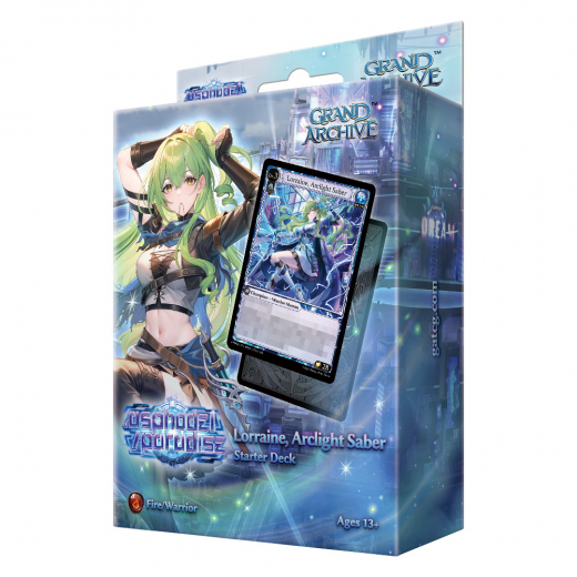 Grand Archive TCG: .asphodel/paradis - Lorraine, Arclight Saber Starter Deck ryhmässä SEURAPELIT / Korttipelit @ Spelexperten (GA26S8-EN)