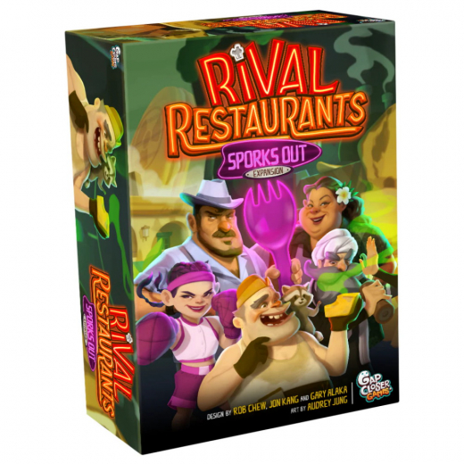 Rival Restaurants: SPORKS Out Expansion ryhmässä SEURAPELIT / Lisäosat @ Spelexperten (GCS113)