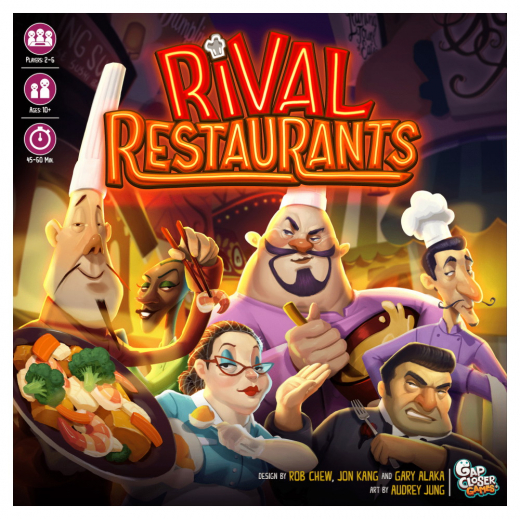 Rival Restaurants ryhmässä SEURAPELIT / Strategiapelit @ Spelexperten (GCS200)