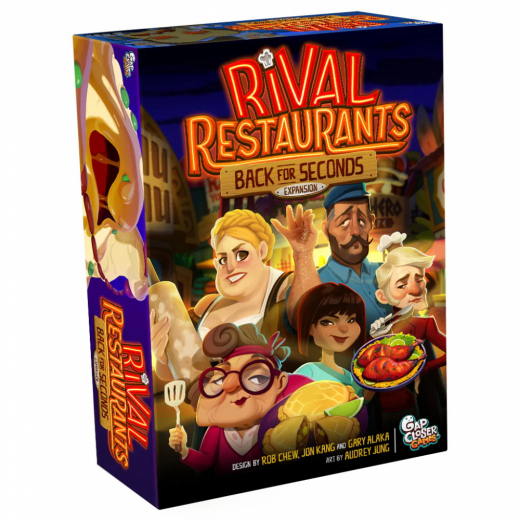 Rival Restaurants: Back for Seconds Expansion ryhmässä SEURAPELIT / Lisäosat @ Spelexperten (GCS203)