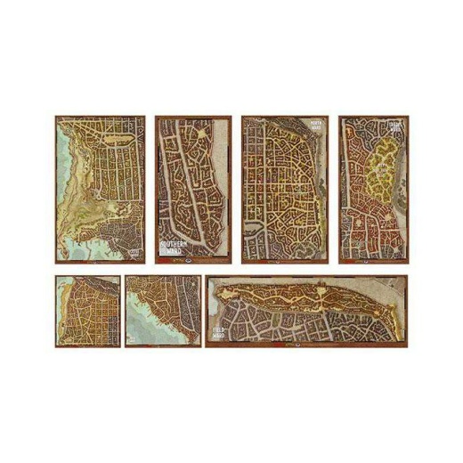 Dungeons & Dragons: Waterdeep - Dragon Heist Map Set ryhmässä  @ Spelexperten (GF072788)