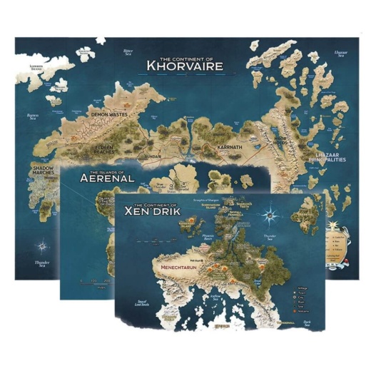 Dungeons & Dragons: Eberron Map Set ryhmässä  @ Spelexperten (GF072794)
