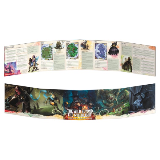 Dungeons & Dragons: The Wild Beyond the Witchlight DM Screen ryhmässä  @ Spelexperten (GF073715)