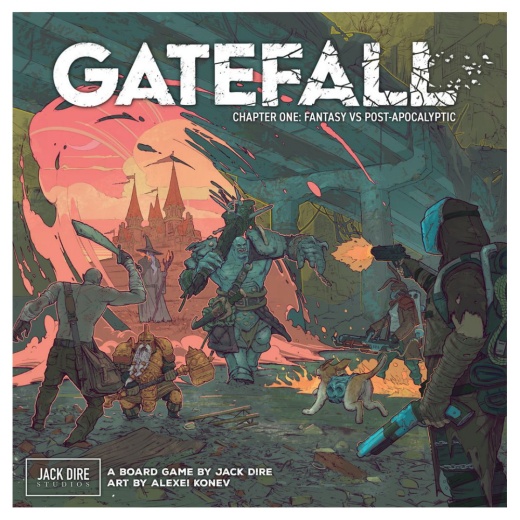 Gatefall: Chapter One - Fantasy vs Post-Apolyctic ryhmässä SEURAPELIT / Strategiapelit @ Spelexperten (GFC001)