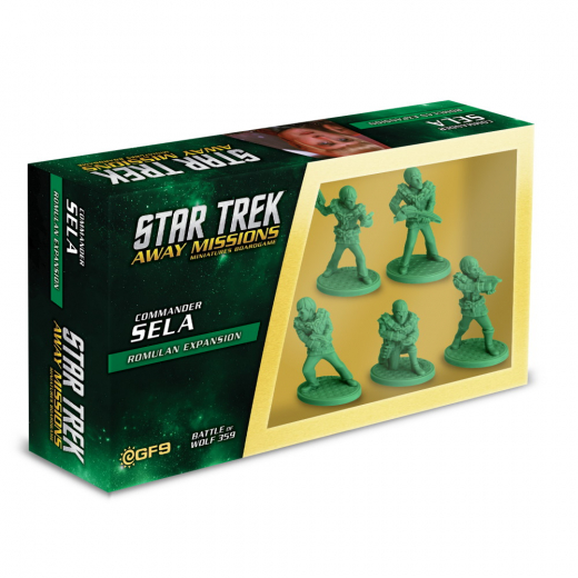 Star Trek: Away Missions - Commander Sela Romulan Expansion ryhmässä SEURAPELIT / Lisäosat @ Spelexperten (GFSTA002)