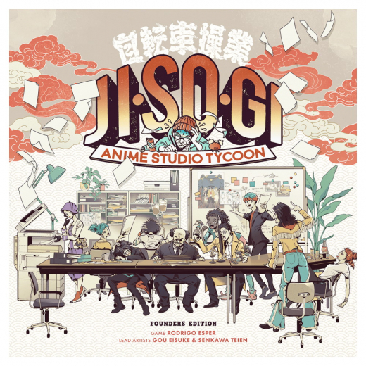 Jisogi: Anime Studio Tycoon ryhmässä SEURAPELIT / Strategiapelit @ Spelexperten (GGP036)
