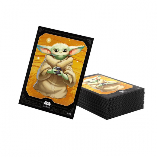 GameGenic Art Sleeves 64 x 90 mm - Grogu ryhmässä SEURAPELIT / Tarvikkeet / Sleeves @ Spelexperten (GGS15094ML)