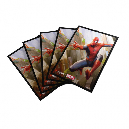 Magic Art Sleeves 64 x 90 mm - Spider-Man ryhmässä SEURAPELIT / Tarvikkeet / Sleeves @ Spelexperten (GGS15120ML)