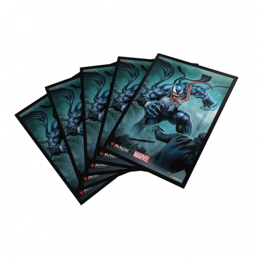 Magic Art Sleeves 64 x 90 mm - Spider-Man Venom ryhmässä SEURAPELIT / Tarvikkeet / Sleeves @ Spelexperten (GGS15122ML)