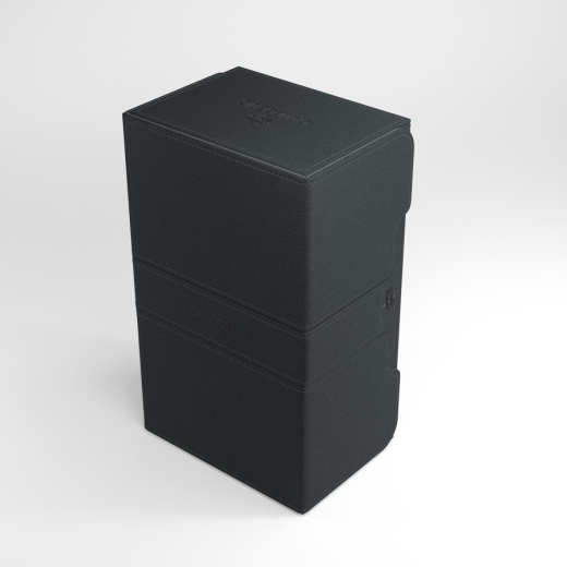 GameGenic Stronghold 200+ - Convertible Deck Box (Black) ryhmässä SEURAPELIT / Tarvikkeet / Varastointi @ Spelexperten (GGS20025ML)