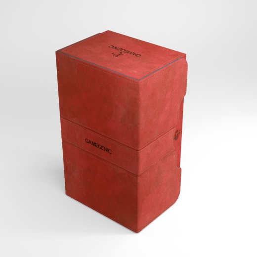 GameGenic Stronghold 200+ Convertible Deck Box (Red) ryhmässä SEURAPELIT / Tarvikkeet / Varastointi @ Spelexperten (GGS20027ML)