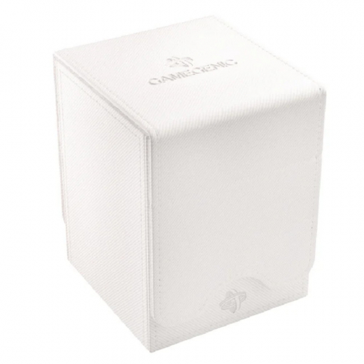 GameGenic Squire 100+ XL Convertible Deck Box - White ryhmässä SEURAPELIT / Tarvikkeet / Varastointi @ Spelexperten (GGS20217ML)