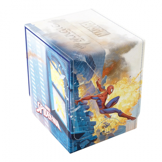 Magic Squire PLUS 100+ XL Convertible Deck Box - Spider-Man ryhmässä SEURAPELIT / Tarvikkeet / Varastointi @ Spelexperten (GGS20250ML)