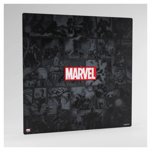 GameGenic Game Mat XL: Marvel Champions - Black ryhmässä SEURAPELIT / Tarvikkeet @ Spelexperten (GGS40031ML)