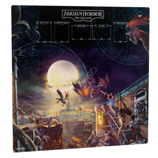 Arkham Horror TCG: Center Game Mat 70x70 cm ryhmässä SEURAPELIT / Pelisarjat / Arkham Horror the Card Game @ Spelexperten (GGS40167ML)