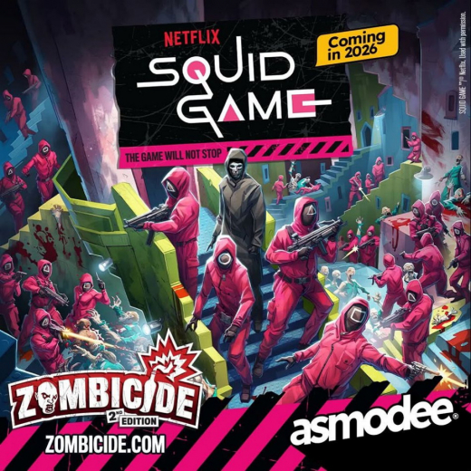 Zombicide 2nd Ed: Squid Game (Exp.) ryhmässä SEURAPELIT / Lisäosat @ Spelexperten (GGZCD01901)