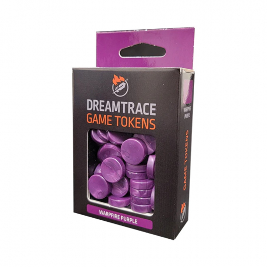 DreamTrace Game Tokens: Warpfire Purple ryhmässä SEURAPELIT / Tarvikkeet / Muut @ Spelexperten (GHDTTK07)