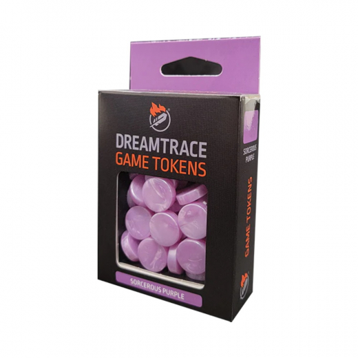 DreamTrace Game Tokens: Sorcerous Purple ryhmässä SEURAPELIT / Tarvikkeet / Muut @ Spelexperten (GHDTTK08)