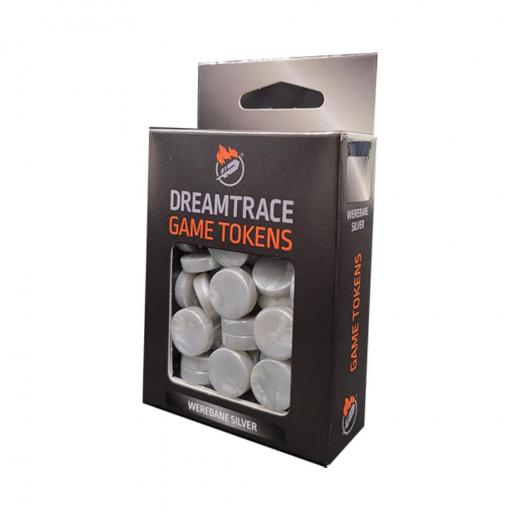 DreamTrace Game Tokens: Werebane Silver ryhmässä SEURAPELIT / Tarvikkeet / Muut @ Spelexperten (GHDTTK18)