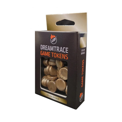 DreamTrace Game Tokens: Golem Bronze ryhmässä SEURAPELIT / Tarvikkeet / Muut @ Spelexperten (GHDTTK19)