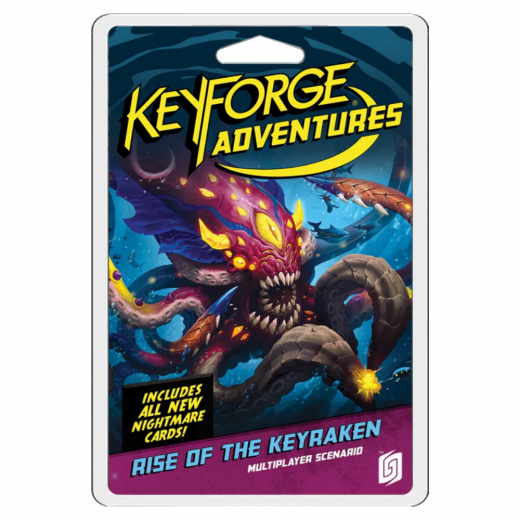 Keyforge Adventures: Rise of the KeyRaken (Exp.) ryhmässä SEURAPELIT / Lisäosat @ Spelexperten (GHGKFA01)