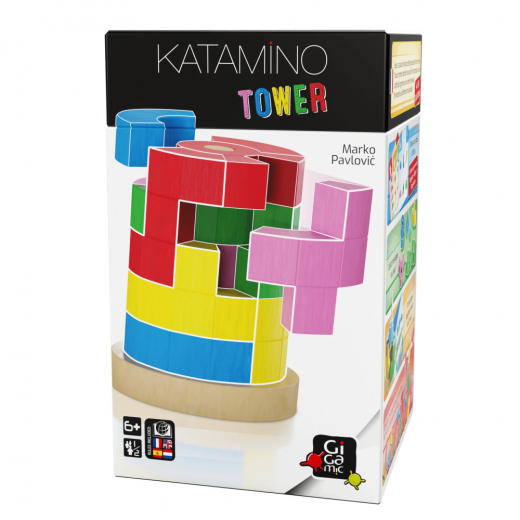 Katamino Tower (FI) ryhmässä SEURAPELIT / Perhepelit @ Spelexperten (GIG2320)