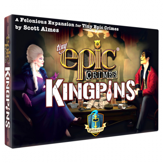 Tiny Epic Crimes: Kingpins (Exp.) ryhmässä SEURAPELIT / Lisäosat @ Spelexperten (GLGTECKP)