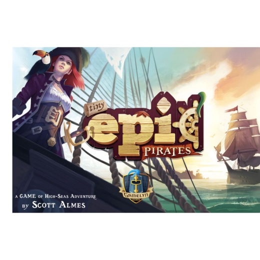 Tiny Epic Pirates ryhmässä SEURAPELIT / Strategiapelit @ Spelexperten (GLGTEP01)