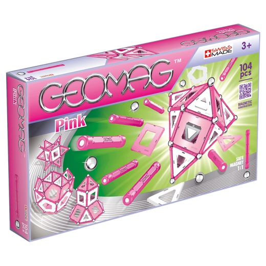 Geomag - Pink 104 osaa ryhmässä  @ Spelexperten (GM344)