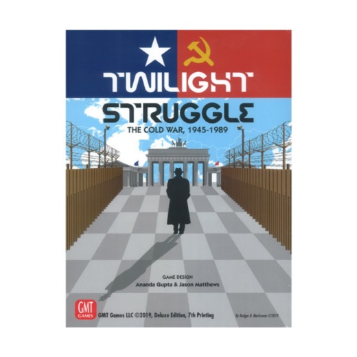 Twilight Struggle Deluxe Edition ryhmässä SEURAPELIT / Strategiapelit @ Spelexperten (GMT0510-21)