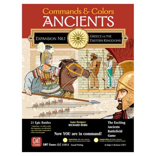 Commands & Colors: Ancients - Greece & Eastern Kingdoms (Exp) ryhmässä SEURAPELIT / Lisäosat @ Spelexperten (GMT0606-18)