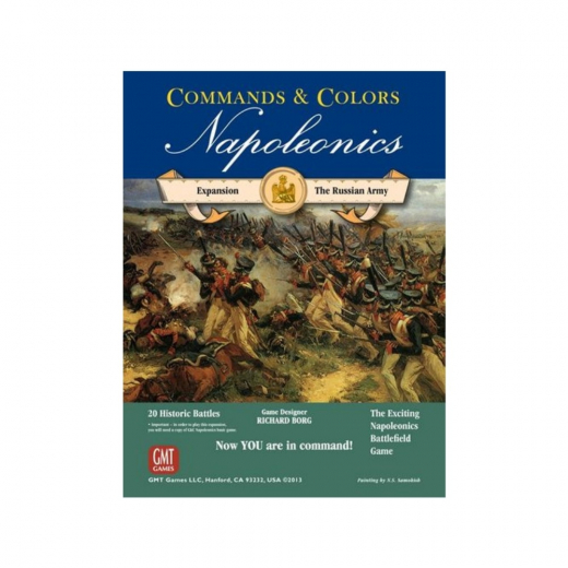 Commands & Colors: Napoleonics - The Russian Army (Exp.) ryhmässä  @ Spelexperten (GMT1301-23)
