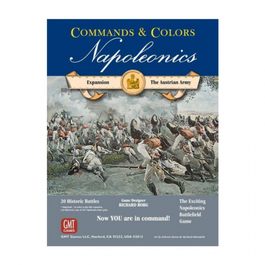 Commands & Colors: Napoleonics - The Austrian Army (Exp.) ryhmässä SEURAPELIT / Lisäosat @ Spelexperten (GMT1307-23)