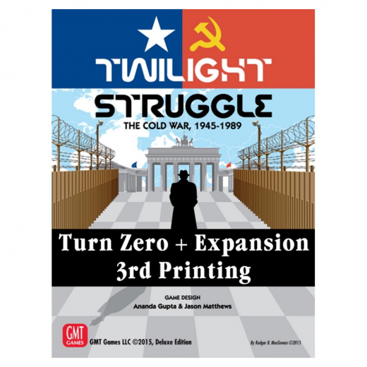 Twilight Struggle: Turn Zero (Exp.) ryhmässä SEURAPELIT / Strategiapelit @ Spelexperten (GMT1915-26)